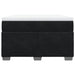 Pat box spring cu saltea, negru, 120x200 cm, catifea - WALTI WALTI