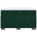 Pat box spring cu saltea, verde închis, 120x200 cm, catifea - WALTI WALTI