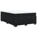 Pat box spring cu saltea, negru, 140x190 cm, catifea - WALTI WALTI