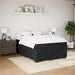Pat box spring cu saltea, negru, 140x200 cm, catifea - WALTI WALTI