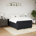 Pat box spring cu saltea, negru, 160x200 cm, catifea - WALTI WALTI