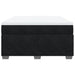 Pat box spring cu saltea, negru, 160x200 cm, catifea - WALTI WALTI