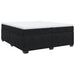 Pat box spring cu saltea, negru, 200x200 cm, catifea - WALTI WALTI