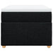 Pat box spring cu saltea, negru, 80x200 cm, textil - WALTI WALTI