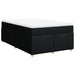 Pat box spring cu saltea, negru, 120x190 cm, catifea - WALTI WALTI