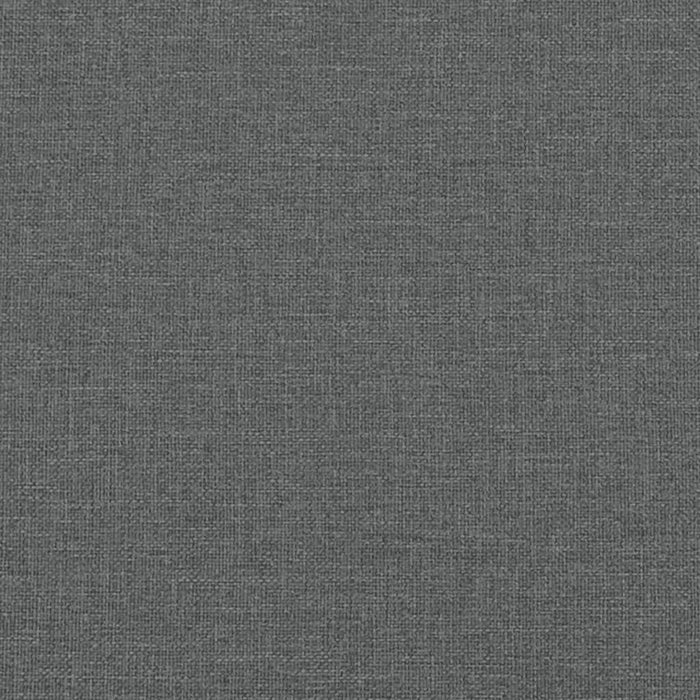 Pat box spring cu saltea, gri închis, 140x190 cm, textil - WALTI WALTI