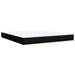 Pat box spring cu saltea, negru, 180x200 cm, catifea - WALTI WALTI