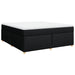 Pat box spring cu saltea, negru, 180x200 cm, catifea - WALTI WALTI