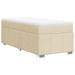 Pat box spring cu saltea, crem, 80x200 cm, textil - WALTI WALTI