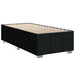 Pat box spring cu saltea, negru, 90x190 cm, textil - WALTI WALTI