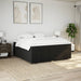 Pat box spring cu saltea, negru, 180x200 cm, catifea - WALTI WALTI