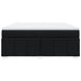 Pat box spring cu saltea, negru, 180x200 cm, catifea - WALTI WALTI