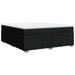 Pat box spring cu saltea, negru, 180x200 cm, catifea - WALTI WALTI