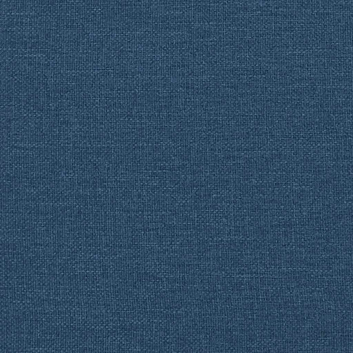 Pat box spring cu saltea, albastru, 80x200 cm, textil - WALTI WALTI