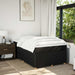 Pat box spring cu saltea, negru, 120x190 cm, catifea - WALTI WALTI