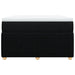 Pat box spring cu saltea, negru, 120x190 cm, catifea - WALTI WALTI