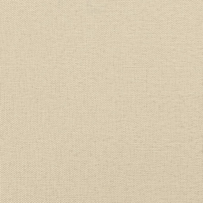 Pat continental cu saltea, crem, 120x190 cm, textil - WALTI WALTI