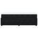 Pat box spring cu saltea, negru, 80x200 cm, catifea - WALTI WALTI