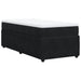 Pat box spring cu saltea, negru, 90x190 cm, catifea - WALTI WALTI