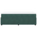 Pat box spring cu saltea, verde închis, 90x200 cm, catifea - WALTI WALTI