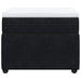 Pat box spring cu saltea, negru, 100x200 cm, catifea - WALTI WALTI