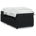 Pat box spring cu saltea, negru, 100x200 cm, catifea - WALTI WALTI