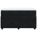 Pat box spring cu saltea, negru, 120x190 cm, catifea - WALTI WALTI