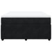 Pat box spring cu saltea, negru, 140x190 cm, catifea - WALTI WALTI