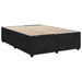 Pat box spring cu saltea, negru, 140x190 cm, catifea - WALTI WALTI