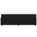 Pat box spring cu saltea, negru, 140x190 cm, catifea - WALTI WALTI