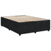 Pat box spring cu saltea, negru, 140x200 cm, catifea - WALTI WALTI