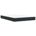 Pat box spring cu saltea, negru, 140x200 cm, catifea - WALTI WALTI