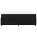 Pat box spring cu saltea, negru, 140x200 cm, catifea - WALTI WALTI