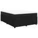 Pat box spring cu saltea, negru, 160x200 cm, catifea - WALTI WALTI