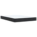 Pat box spring cu saltea, negru, 160x200 cm, catifea - WALTI WALTI