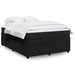 Pat box spring cu saltea, negru, 160x200 cm, catifea - WALTI WALTI