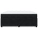 Pat box spring cu saltea, negru, 180x200 cm, catifea - WALTI WALTI