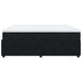 Pat box spring cu saltea, negru, 180x200 cm, catifea - WALTI WALTI