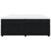 Pat box spring cu saltea, negru, 200x200 cm, catifea - WALTI WALTI