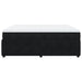 Pat box spring cu saltea, negru, 200x200 cm, catifea - WALTI WALTI