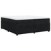 Pat box spring cu saltea, negru, 200x200 cm, catifea - WALTI WALTI