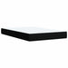 Pat box spring cu saltea, negru, 90x200 cm, textil - WALTI WALTI