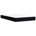 Pat box spring cu saltea, negru, 100x200 cm, textil - WALTI WALTI