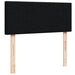 Pat box spring cu saltea, negru, 120x190 cm, catifea - WALTI WALTI