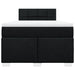 Pat box spring cu saltea, negru, 120x190 cm, catifea - WALTI WALTI