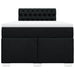 Pat box spring cu saltea, negru, 120x200 cm, textil - WALTI WALTI