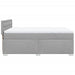 Pat continental, gri deschis, 140x200 cm, material textil - WALTI WALTI
