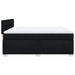 Pat box spring cu saltea, negru, 180x200 cm, catifea - WALTI WALTI