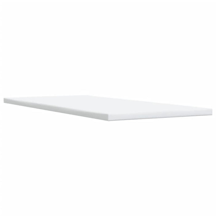 Pat box spring cu saltea, gri, 90x190 cm, piele ecologică - WALTI WALTI