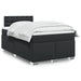 Pat box spring cu saltea, negru, 120x190 cm, piele ecologică - WALTI WALTI